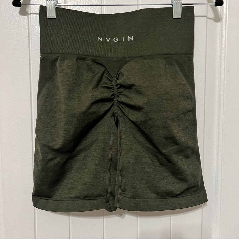 NVGTN Olive Green Apparel Shorts